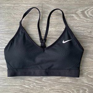 SOLD! Nike | Dri-FIT Indy Light-Support Padded V-Neck Sports Bra | Black | S